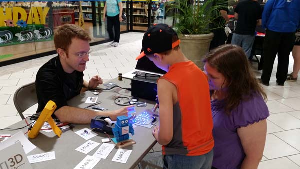 Multi3D at Burlington Mini Maker Faire 2016
